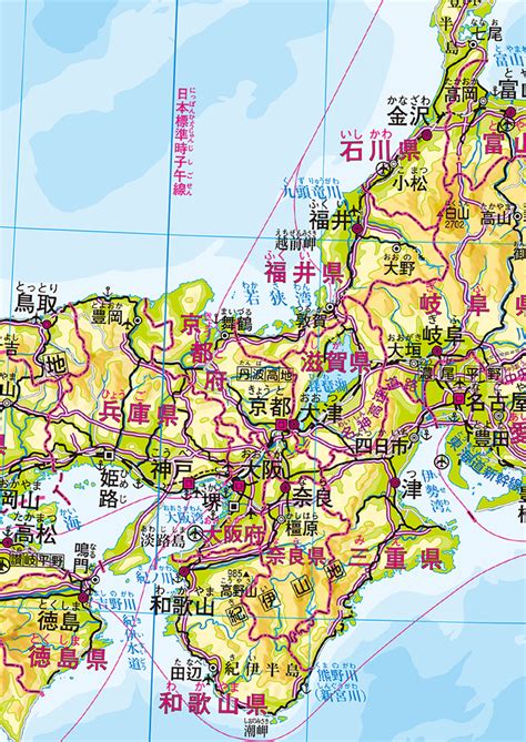 近畿地方州地方別メニュー中学校社会科地図帝国書院