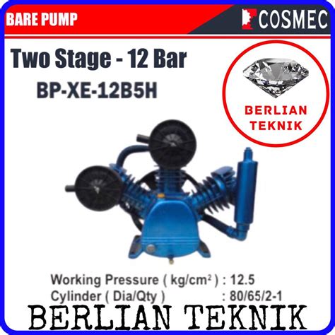 Jual Kepala Kompresor Bare Compressor Cosmec Hp Bar High