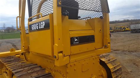 1991 John Deere 650g Lgp Bull Dozer For Sale Running And Operating