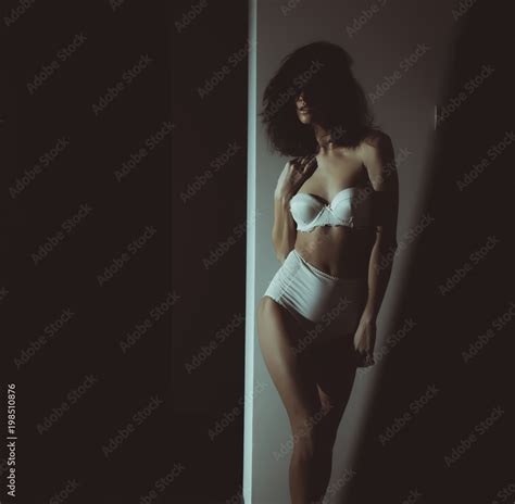 Sexy White Bra Sensual Woman Hot Babe Sexy Girl Stock Photo Adobe Stock