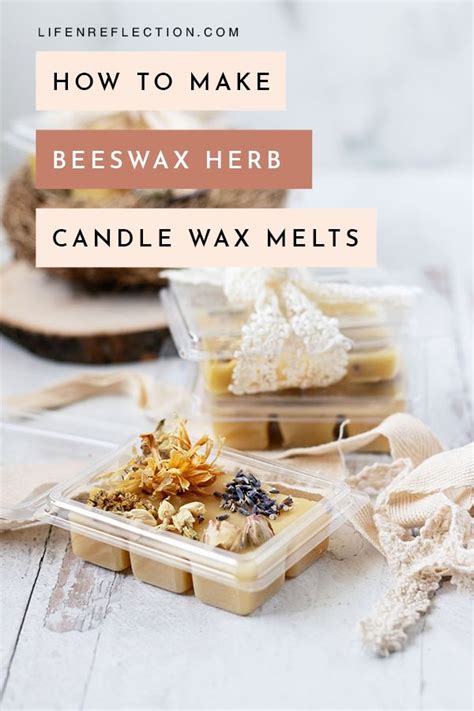 Herb Candle Wax Melts Non Toxic Wax Melts Recipe