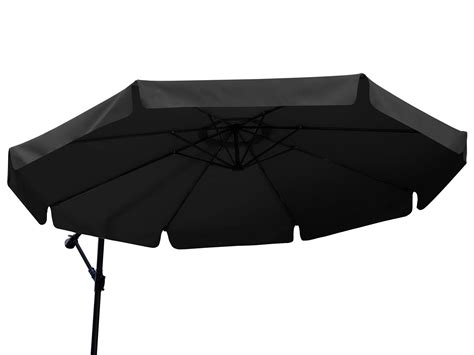 Toughout Puriri Outdoor Cantilever Umbrella 3m Black