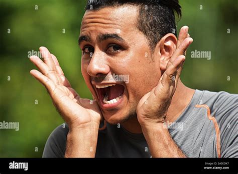 Happy Athlete Person Stock Photo Alamy