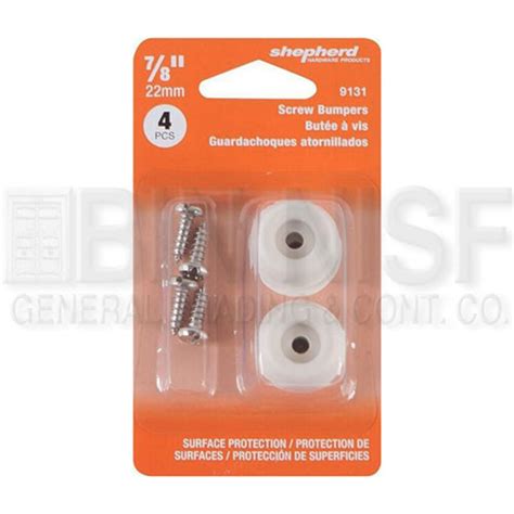 Binnisf Screw Bumpers Mm Shepherd Hardware Usa