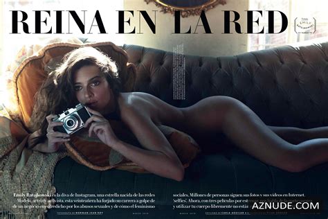 Emily Ratajkowski Nude For Vanity Fair Spain Aznude