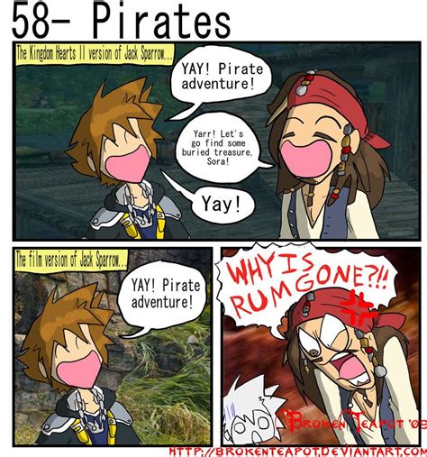 Pirates Kingdom Hearts Sora Kingdom Hearts Kingdom Hearts Funny