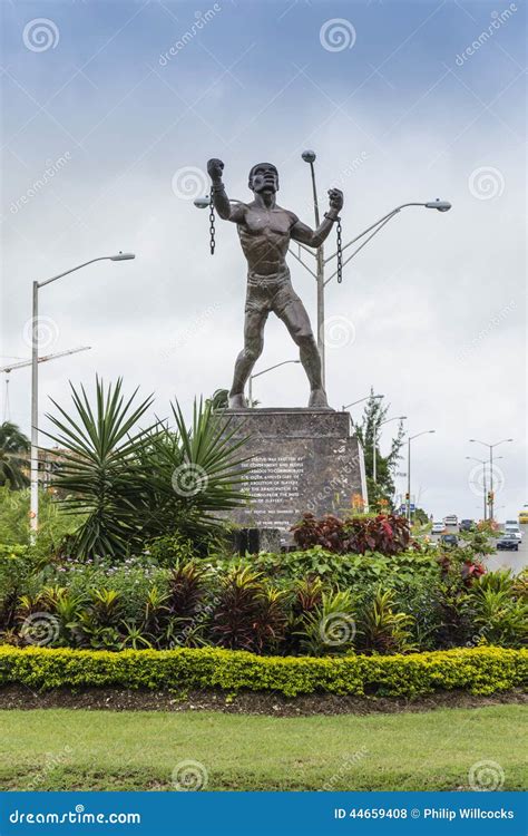 Bussa Emancipation Statue Barbados Editorial Stock Photo Image 44659408