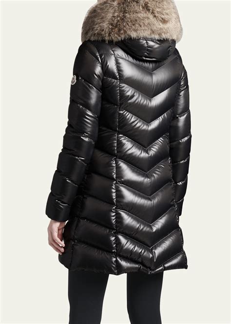 Moncler Fulmarre Faux Fur Long Puffer Coat Bergdorf Goodman