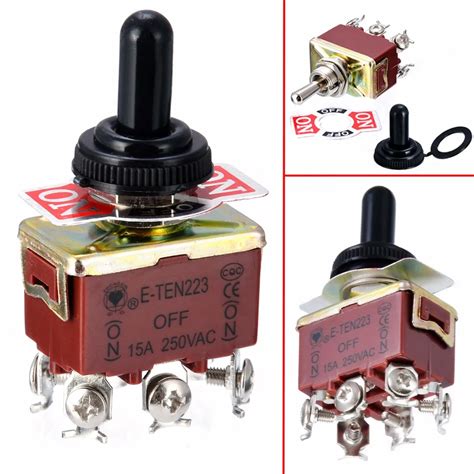 Aliexpress Buy 1pc Mayitr Electric Toggle Switch 6 Pin DPDT 3