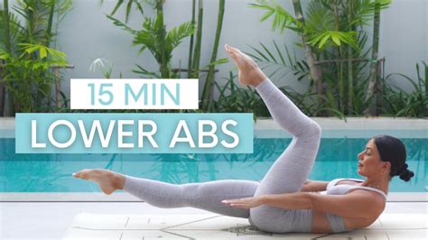 Min Lower Abs Workout At Home Pilates Intermediate