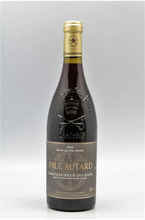 Paul Autard Châteauneuf du Pape La Côte Ronde 1999