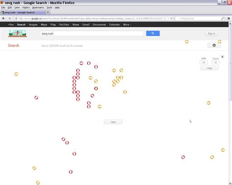 Google Zerg Rush Screenshots for Browser - MobyGames