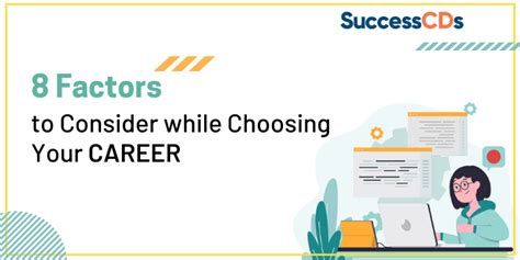 8 Factors To Consider While Choosing Your Career