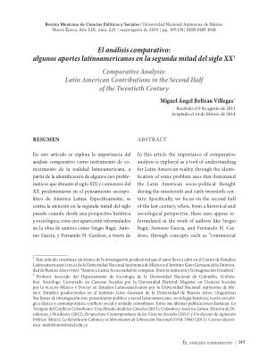 El An Lisis Comparativo Algunos Aportes Latinoamericanos En La Segunda