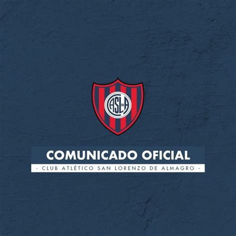 Comunicado Oficial San Lorenzo De Almagro