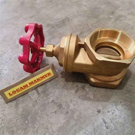 Jual Stop Kran Kuningan Putar Gate Valve Skep Unnu Original