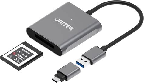 Lecteur De Carte Xqd Unitek Usb Type A Vers Xqd Adaptateur De