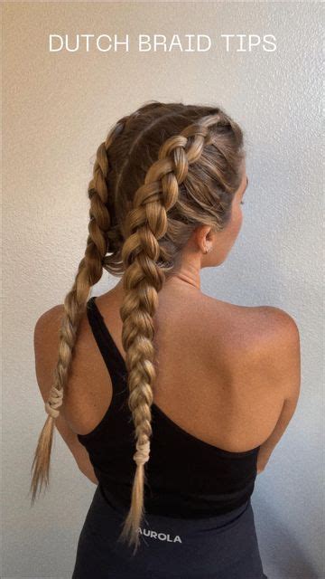 Amanda Pinkel On Instagram Dutch Braid Tips To Make It Easier