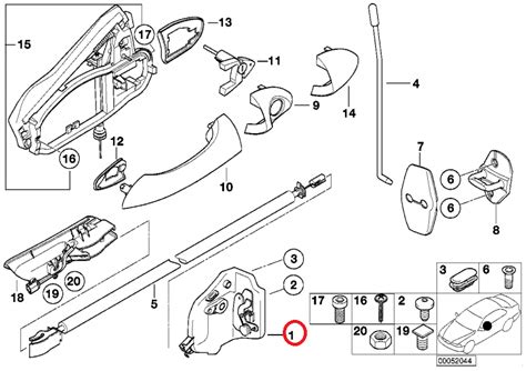 Bmw X E Front Left Door Lock With Motor Actuator Rhd New