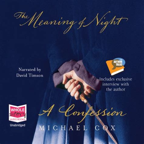 The Meaning of Night Audiobooks | Audible.com