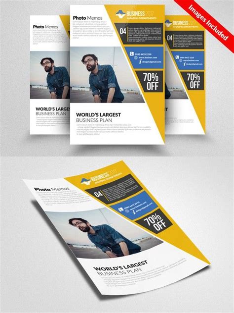 Business Flyer Psd Template | Business cards creative templates ...