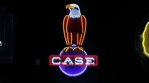 Case Neon Sign At The Eddie Vannoy Collection 2020 As K611 Mecum Auctions