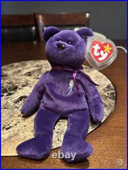 Ty Beanie Baby Princess The Diana Bear Rare Retired Mint