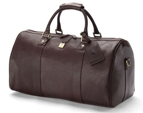 10 Best Leather Weekend Bags Holdalls For Trendy Men Flavourmag