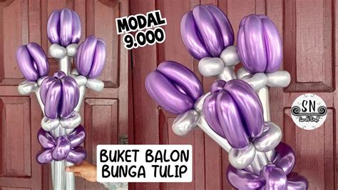 Diy Ballon Bouquet Low Budget Tutorial Buket Balon Buket Balon