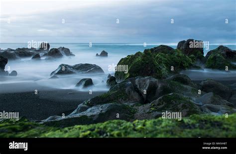 Puerto de la Cruz beach Stock Photo - Alamy