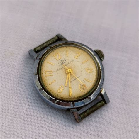 Collection Zaria Watch Ussr Old Rare Vintage Soviet Russian Wristwatch ...