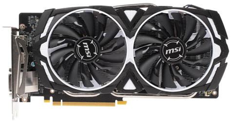 Купить Видеокарта Pci E Msi Geforce Gtx 1060 Armor Oc 6144mb 192bit