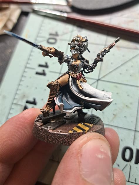 Lady Credo Almost Finished Just Need The Servo Skulls Rnecromunda