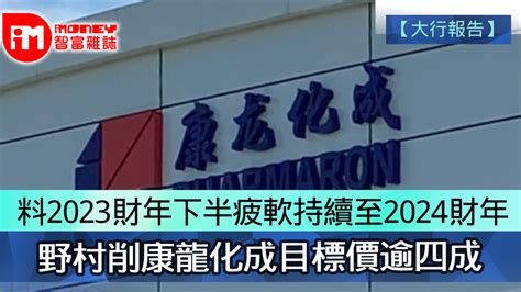 大行報告料2023財年下半疲軟持續至2024財年 野村削康龍化成目標價逾四成