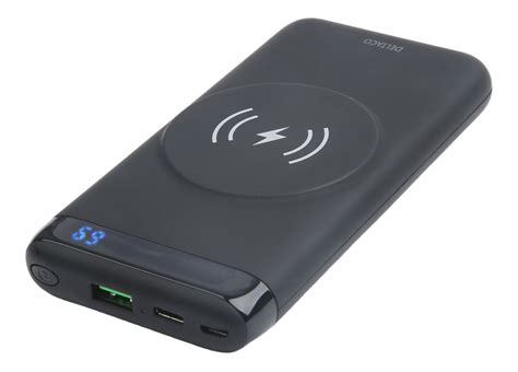 Magnetisk Powerbank Med Display USB USB C PD 10 000 MAh 10W