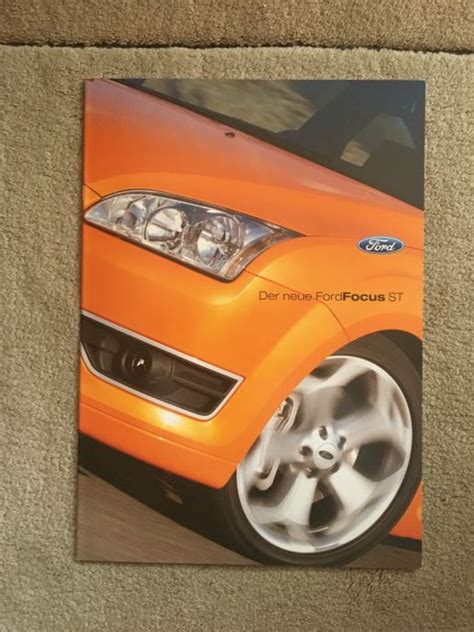 ORIGINALNI PROSPEKT FORD FOCUS ST