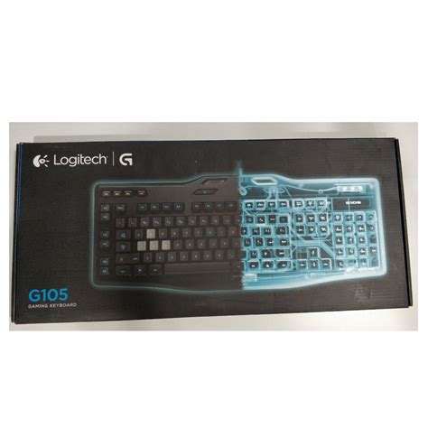 Logitech G105 Gaming Keyboard, Computers & Tech, Parts & Accessories ...