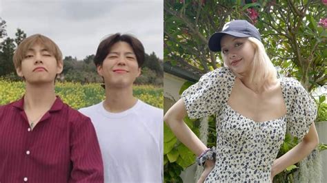 BTS V BLACKPINKs Lisa And Park Bo Gum Confirm Their Attendance At