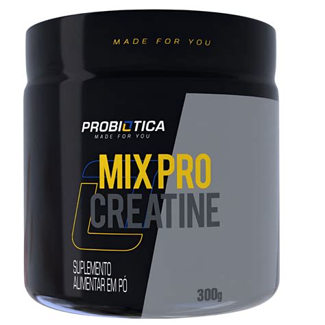 Mix Pro Creatina 300g Probiótica Meu Mundo Fit