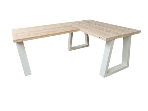 Wood You Bureau D Angle Vancouver Spruce Lx Dx H Blanc