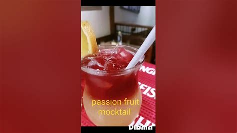 Passion Fruit Mocktail Recipe How To Make Passion Fruit Mocktail Youtube