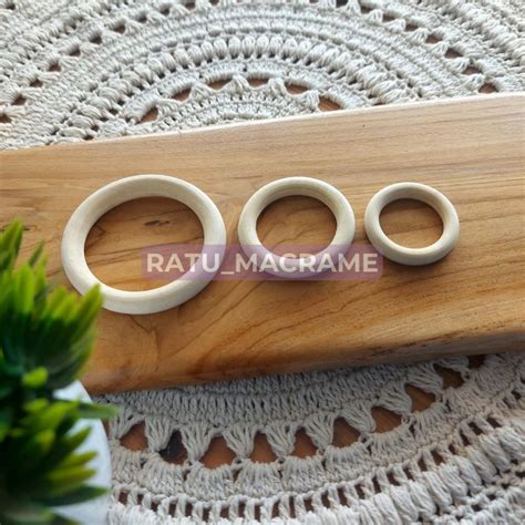 Jual Ring Kayu O Bulat Tanpa Sambungan Diameter Luar Cm Cm Cm