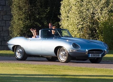 As Es El Jaguar E Type El Ctrico Que Usaron Meghan Markle Y El Pr