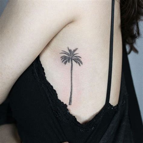 23 Harmonious Palm Tree Tattoos And Symbolism Behind Them Palm Tree