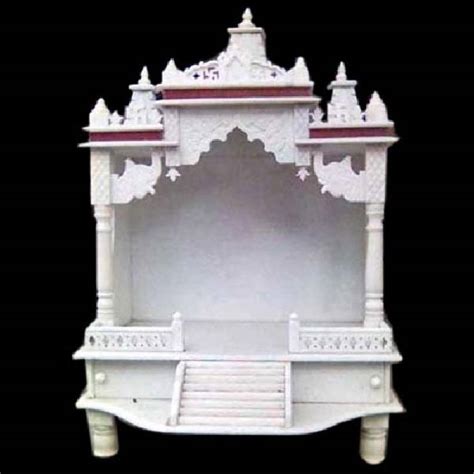 Designer White Marble Temple In Jaipur Sanjai Arts