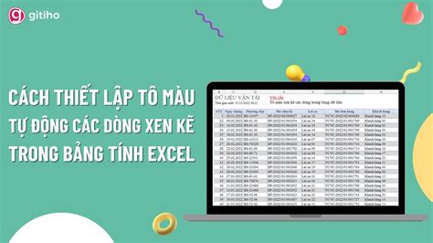 Chia Sẻ Hơn 92 Về Tô Màu Cách Dòng Trong Excel Hay Nhất Vn