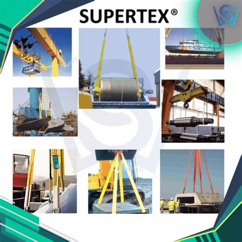 Supertex Heavy Duty Prolift Webbing Sling Belt Ton Korea Sumwu