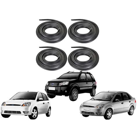 Kit Borracha Duas Portas Fiesta Ecosport Fiesta Sedan