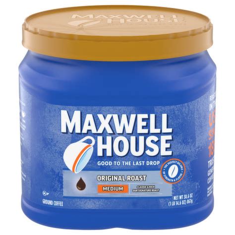 Maxwell House Coffee Ground Medium Original Roast Super 1 Foods