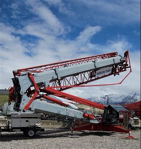 Potain HUP 32 27 Self Erecting Tower Cranes In Utah Bronson Crane